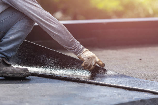 Professional Crawl Space Encapsulation technician working in Jenera, OH